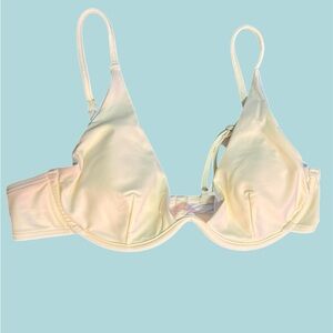 yellow bikini top size m